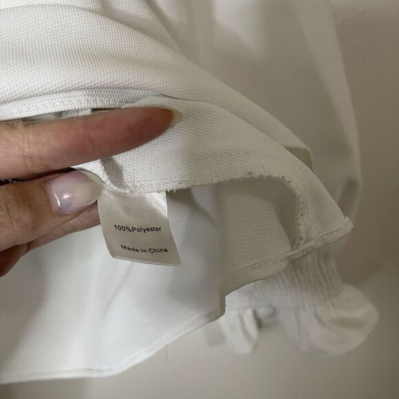 TUCKERNUCK White Off the Shoulder Marguerite Blouse Long sleeve top size XS - Picture 5 of 6